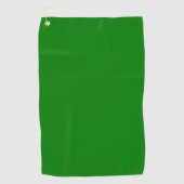 Serviette De Golf Vert clair solide (Devant)