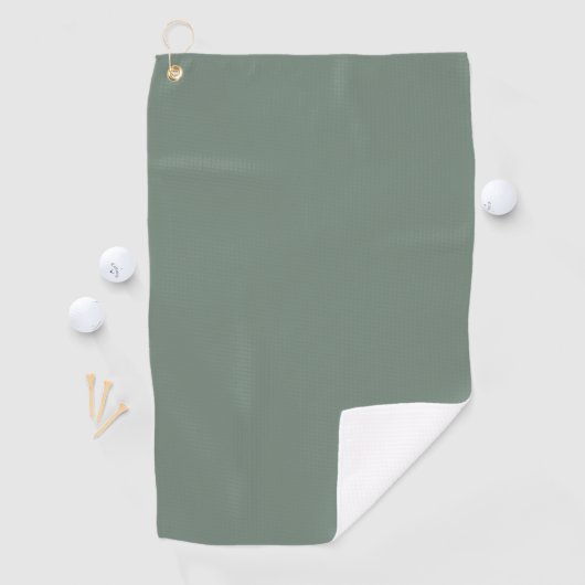 Serviette De Golf Vert sage (En situation)