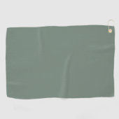 Serviette De Golf Vert sage (Horizontal)