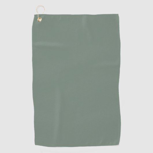 Serviette De Golf Vert sage (Devant)
