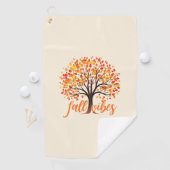 Serviette De Golf Vibes d'automne - Cosy Fall Tree (En situation)