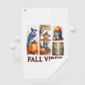 Serviette De Golf Vibes d'automne Vibes d'automne (En situation)