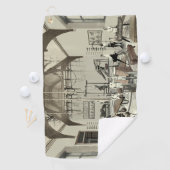 Serviette De Golf Victorian Gym (En situation)