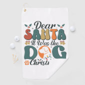 Serviette De Golf Vie de maman de chien (En situation)