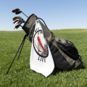 Serviette De Golf Vie de piment chaud (Vert)