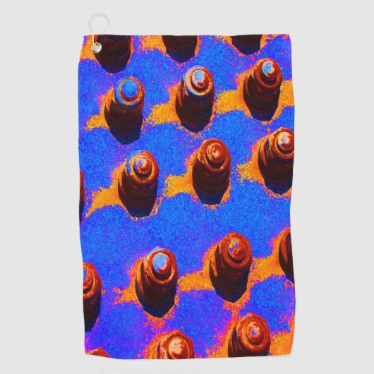 Serviette De Golf Vieux boulons (Devant)