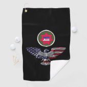 Serviette De Golf VII Aigle du Corps blindé (En situation)
