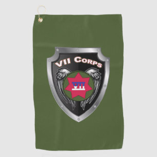 Serviette De Golf VII. Vétérinaire du Corps blindé
