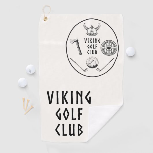 Serviette De Golf Viking Golf (En situation)