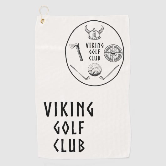 Serviette De Golf Viking Golf (Devant)