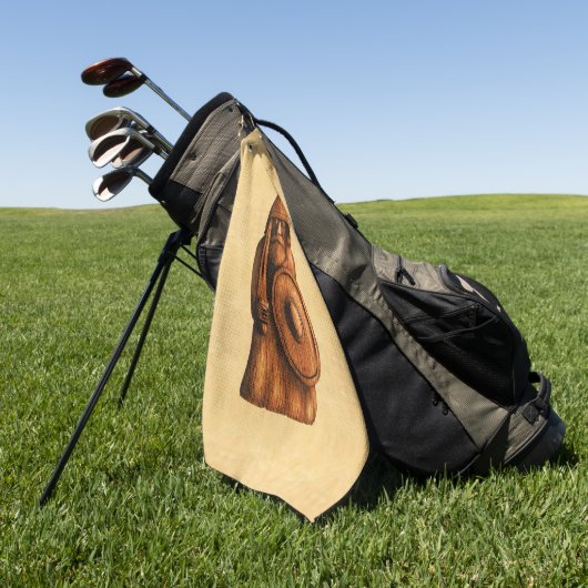 Serviette De Golf Viking rustique (Vert)