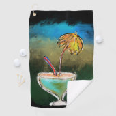 Serviette De Golf Ville de fête (En situation)