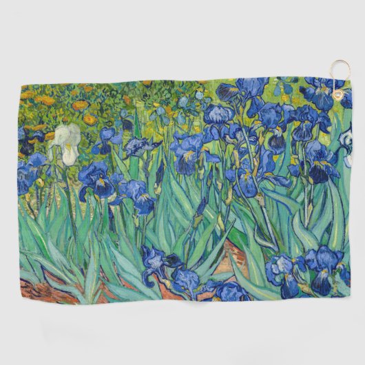 Serviette De Golf Vincent Van Gogh - Iris (Horizontal)