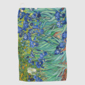Serviette De Golf Vincent Van Gogh - Iris (Devant)