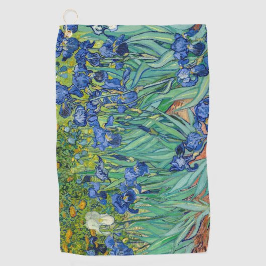 Serviette De Golf Vincent Van Gogh - Irises (Devant)