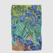 Serviette De Golf Vincent Van Gogh - Irises (Devant)