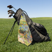 Serviette De Golf Vincent van Gogh - Jardin à Arles (Vert)