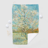 Serviette De Golf Vincent van Gogh - Poche rose en fleurs (En situation)