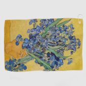 Serviette De Golf Vincent van Gogh - Vase avec Irises (Horizontal)