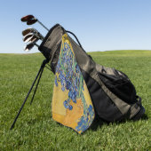 Serviette De Golf Vincent van Gogh - Vase avec Irises (Vert)