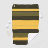 Serviette De Golf Vintage jaune (En situation)