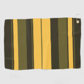 Serviette De Golf Vintage jaune (Horizontal)