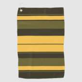 Serviette De Golf Vintage jaune (Devant)