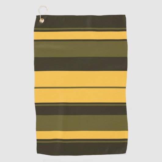 Serviette De Golf Vintage jaune (Devant)