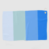 Serviette De Golf Voiture Blue Stripes (Horizontal)