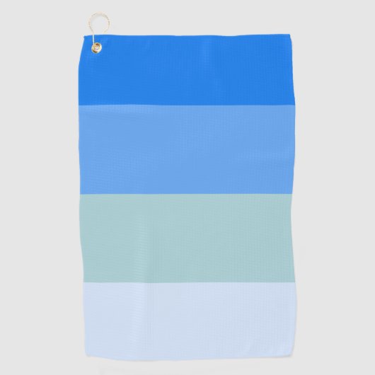 Serviette De Golf Voiture Blue Stripes (Devant)