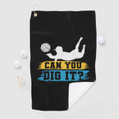 Serviette De Golf Volleyball Player | Can You Dig It (En situation)