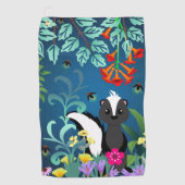 Serviette De Golf Voodland Skunk (Devant)