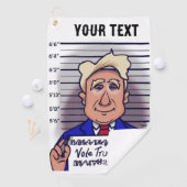 Serviette De Golf Voter Trump (En situation)