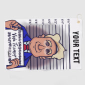 Serviette De Golf Voter Trump (Horizontal)