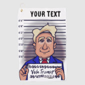 Serviette De Golf Voter Trump (Devant)