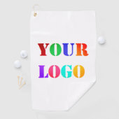 Serviette De Golf Votre entreprise Logo Entreprise Promotion Golf Se (En situation)
