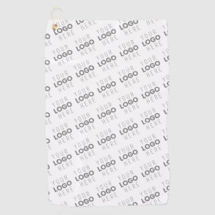 Serviette De Golf Votre image/logo éclairé automatiquement + Motif