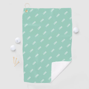 Serviette De Golf Votre image ou logo téléchargé en mosaïque   Turqu