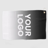 Serviette De Golf Votre logo et le dégradé de couleur modifiable mod (Horizontal)