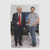 Serviette De Golf Vous avez rencontré le Président Donald Trump| Ajo (Devant)