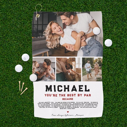 Serviette De Golf Vous êtes le meilleur par rapport | 4 Photo