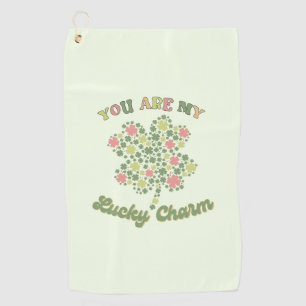 Serviette De Golf Vous Êtes Mon Charme Chanceux