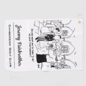 Serviette De Golf Vows mariages - Je fais comme la réponse finale dr (Horizontal)