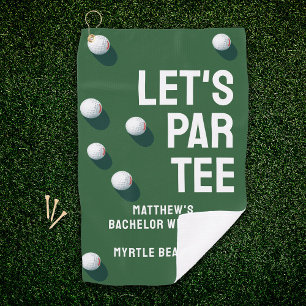 Serviette De Golf Voyage de golf de garçon personnalisé Par Tee