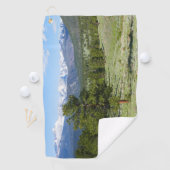 Serviette De Golf Vue de Rocky Mountain (En situation)