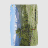 Serviette De Golf Vue de Rocky Mountain (Devant)