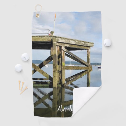 SERVIETTE DE GOLF VUES DES ALLES (En situation)