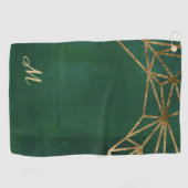 Serviette De Golf Web Gold et Green Jungle (Horizontal)