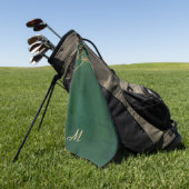 Serviette De Golf Web Gold et Green Jungle (Vert)