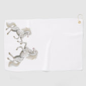 Serviette de golf White Horse (Horizontal)